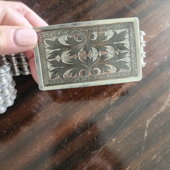 Intricately Designed Silver Belt - Picture 3 of 8